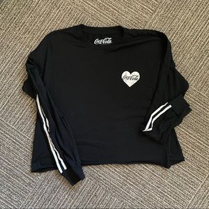 Coca Cola Cropped Long Sleeve